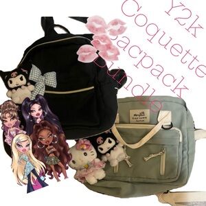 Y2K Coquette Backpack Bundle